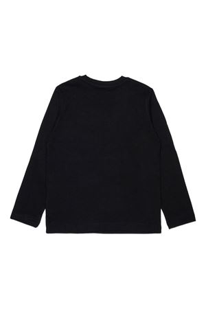 tshirt in cotone nero DIESEL KIDS | J025280CATMK900